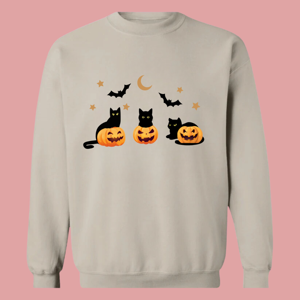 Black Cat Halloween Shirt