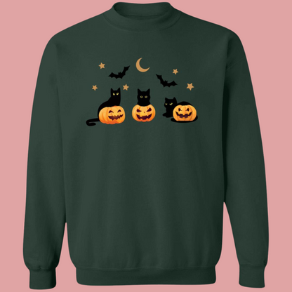 Black Cat Halloween Shirt