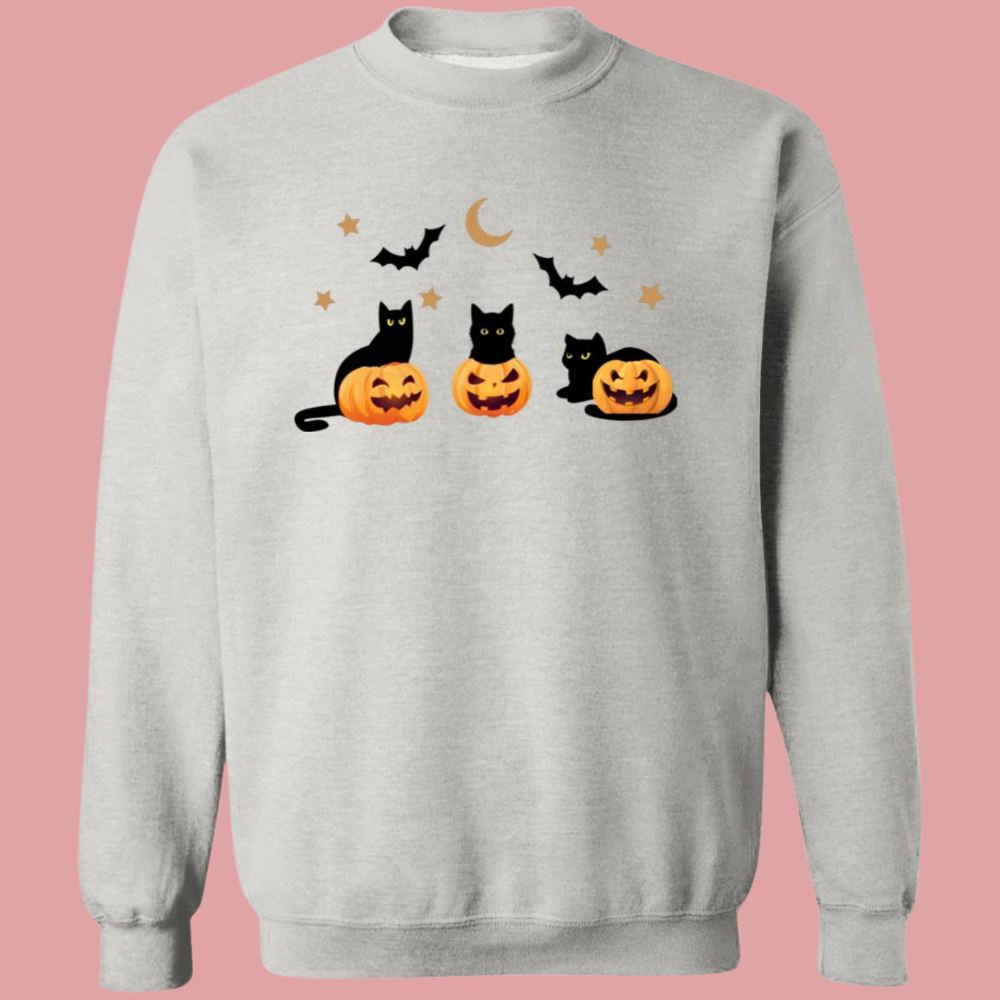 Black Cat Halloween Shirt