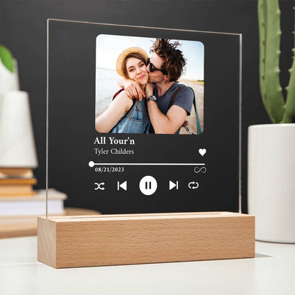 Personalized Song Plaque