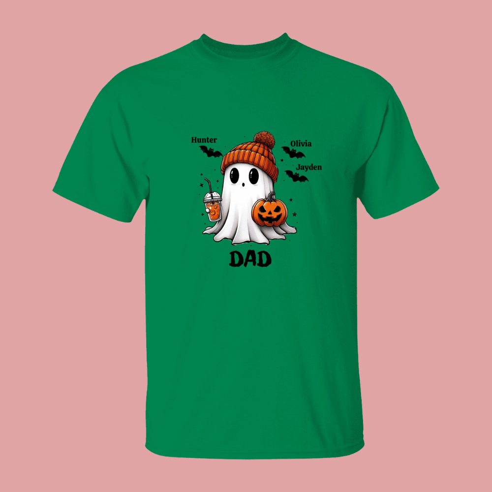 Personalized Boo Fall Halloween T-Shirt