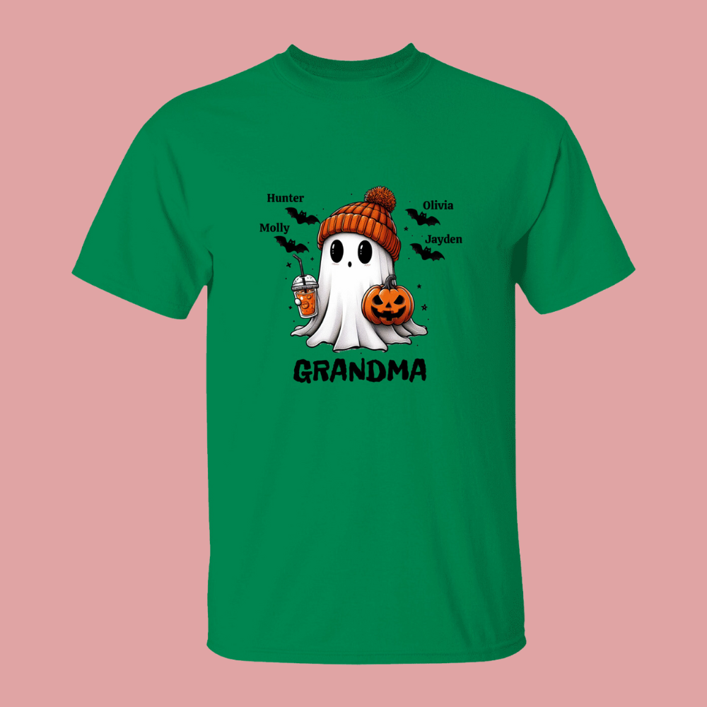 Personalized Boo Fall Halloween T-Shirt