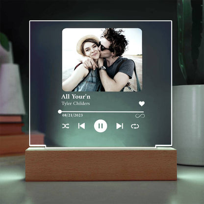 Personalized Song Plaque