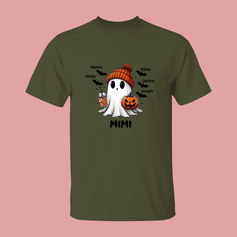 Personalized Boo Fall Halloween T-Shirt