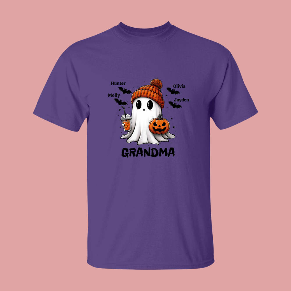 Personalized Boo Fall Halloween T-Shirt