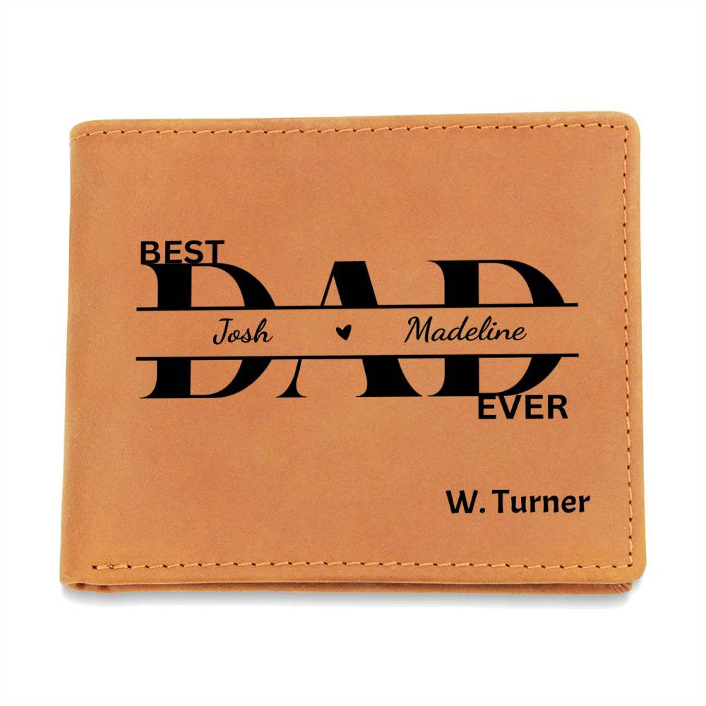 Best Dad Ever - Personalized (Dad and Children's Names)