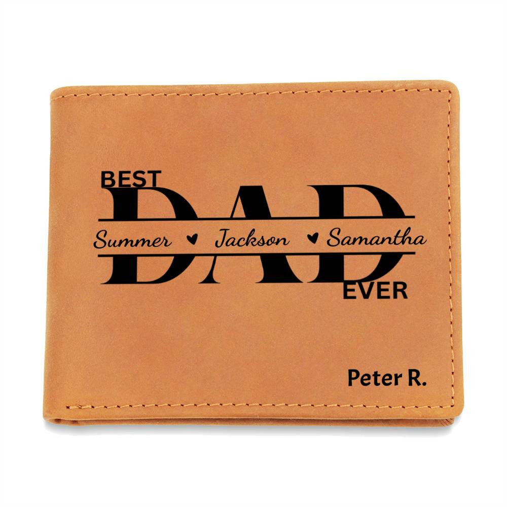 Best Dad Ever - Personalized (Dad and Children's Names)