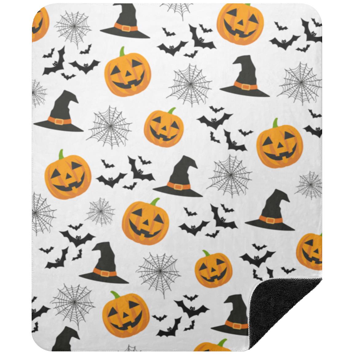 Pumpkins, Witches and Bats Oh My Blanket