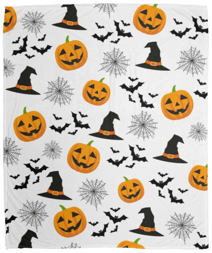 Pumpkins, Witches and Bats Oh My Blanket