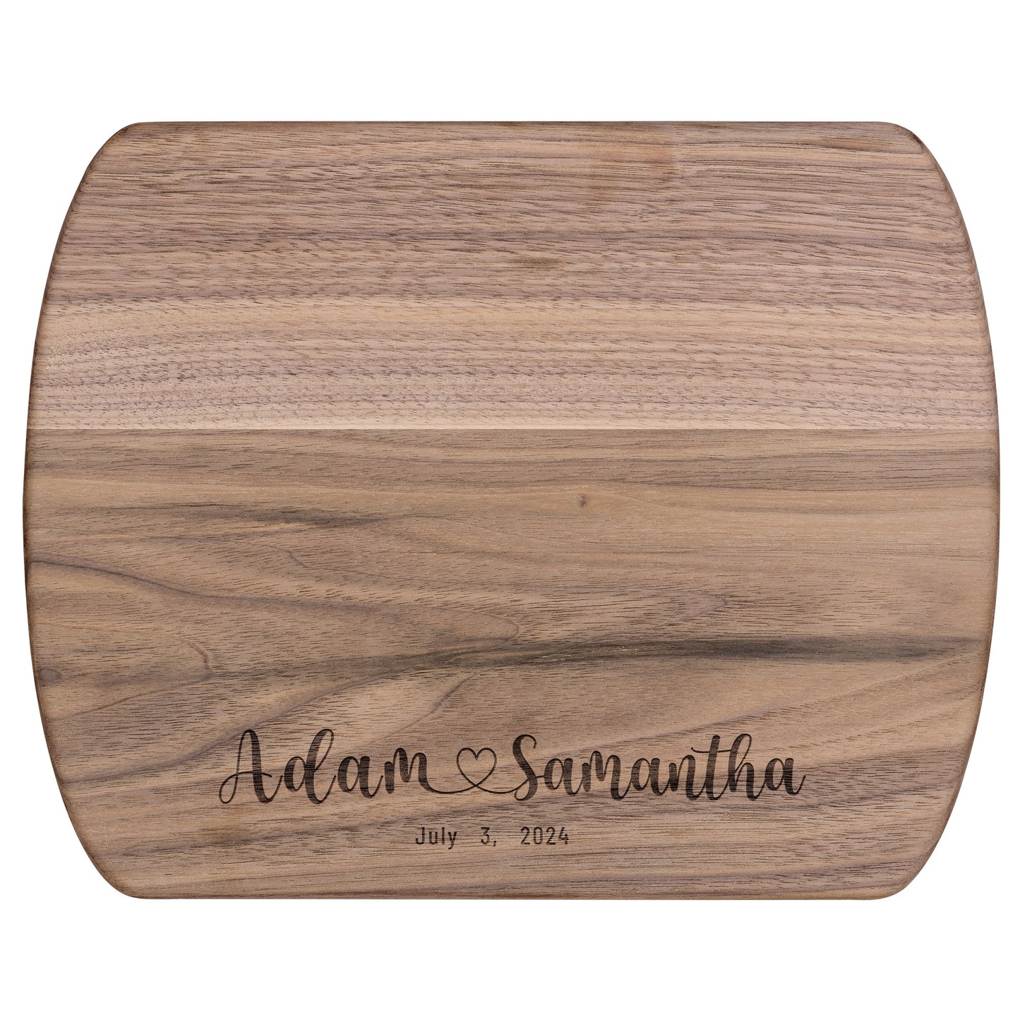 Personalized Couples Cutting Board