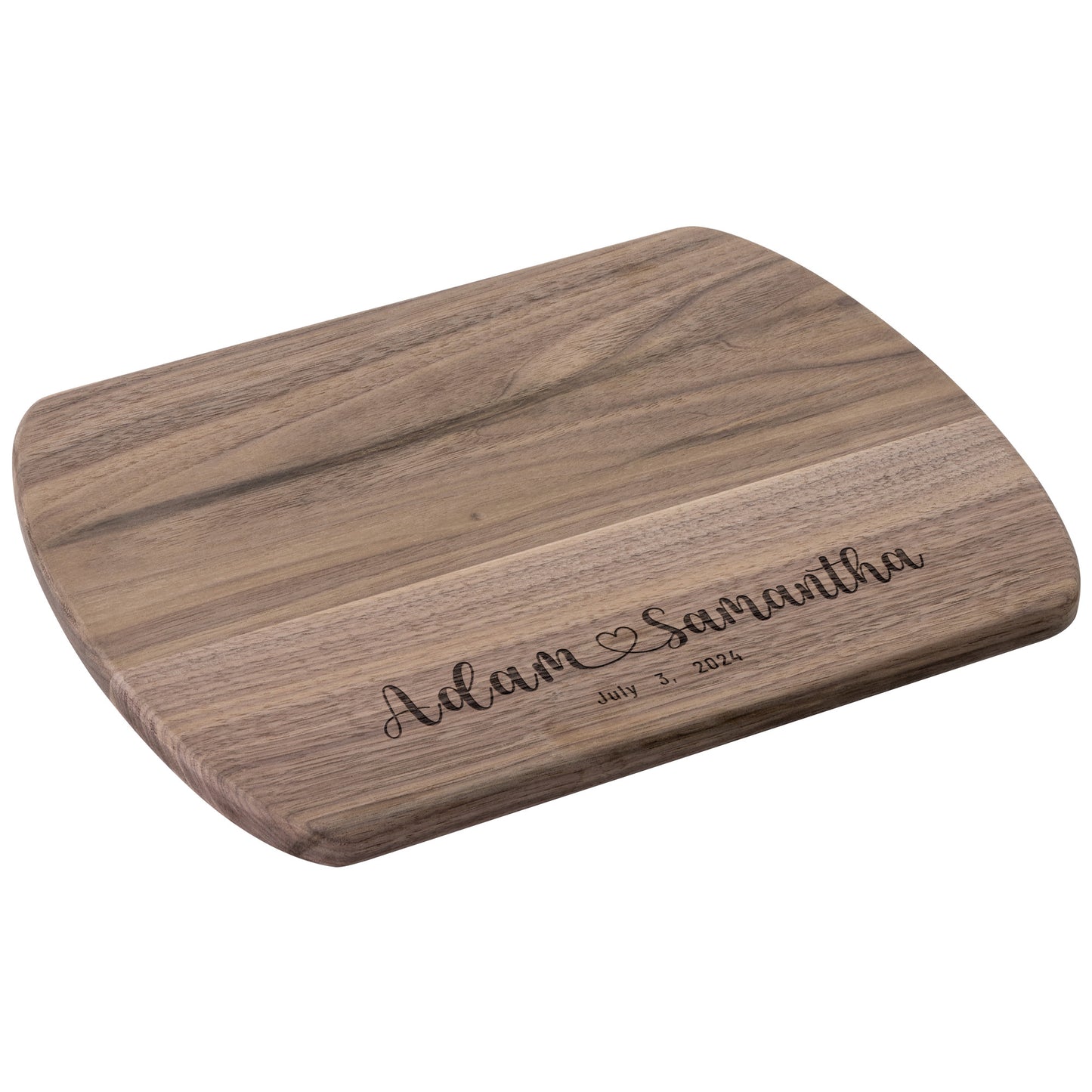 Personalized Couples Cutting Board