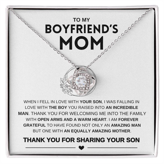 TO MY BOYFRIEND'S MOM | LOVE KNOT NECKLACE