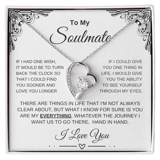 TO MY SOULMATE | FOREVER LOVE NECKLACE