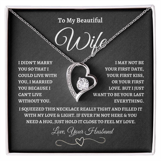 To My Wife | Forever Love Necklace