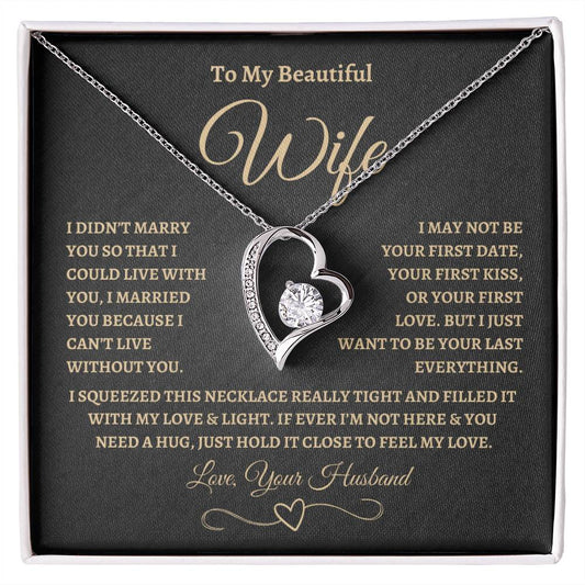 To My Wife | Forever Love Necklace